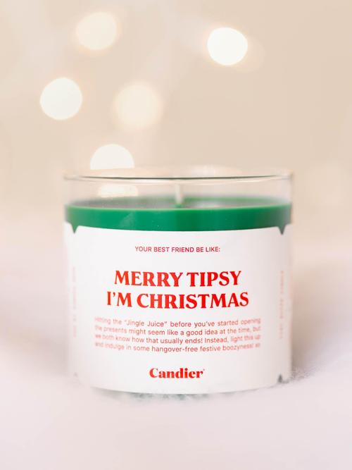 Merry Tipsy Candle