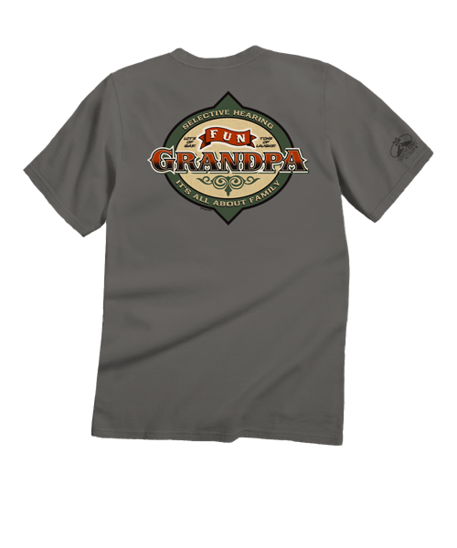 Fun Grandpa - Crater Dyed® Short Sleeve Crewneck T-Shirt