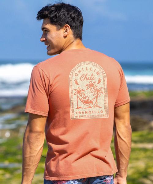 Chilin - Chile Dyed Short Sleeve Crewneck T-Shirt