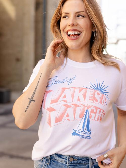 Lakes & Laughs Graphic T-Shirt