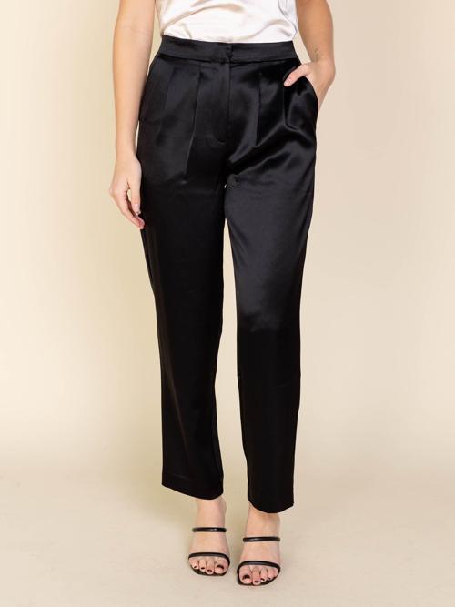 Generation Love Portia Satin High Waisted Ankle Pant