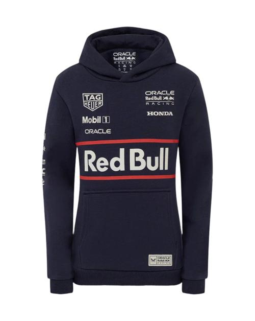 Red Bull Racing F1 Heritage Kids Team Hoodie - Youth Navy