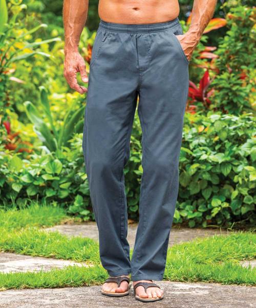 Blue Steel Twill Pants
