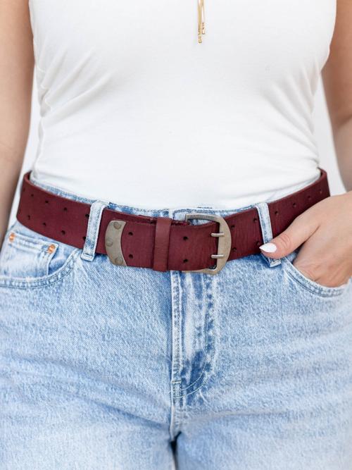 Free People WTF Double Cross Belt