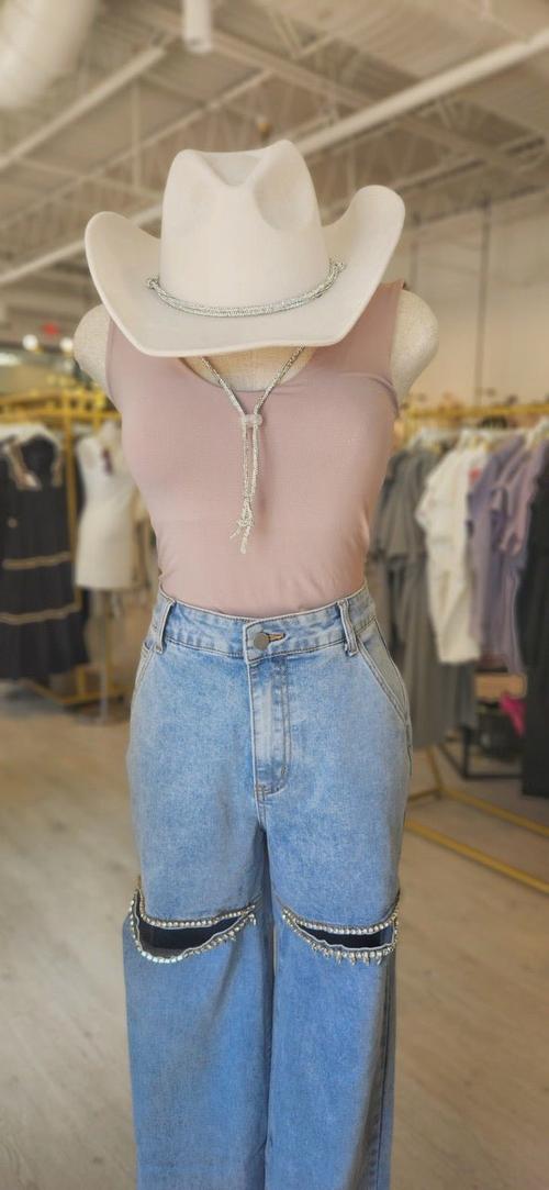 Rhinestone Rope Cowboy Hat