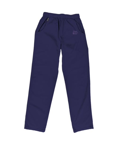 Grape Dyed Twill Pants