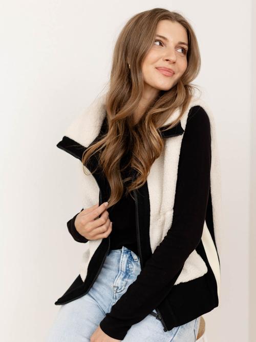 Elan Sherpa Zip Up Vest