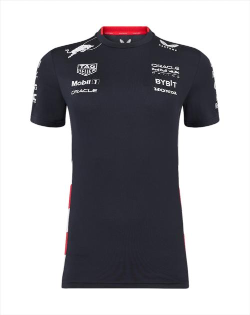 Red Bull Racing F1 Women's 2024 Special Edition America Race Team T-Shirt- Navy
