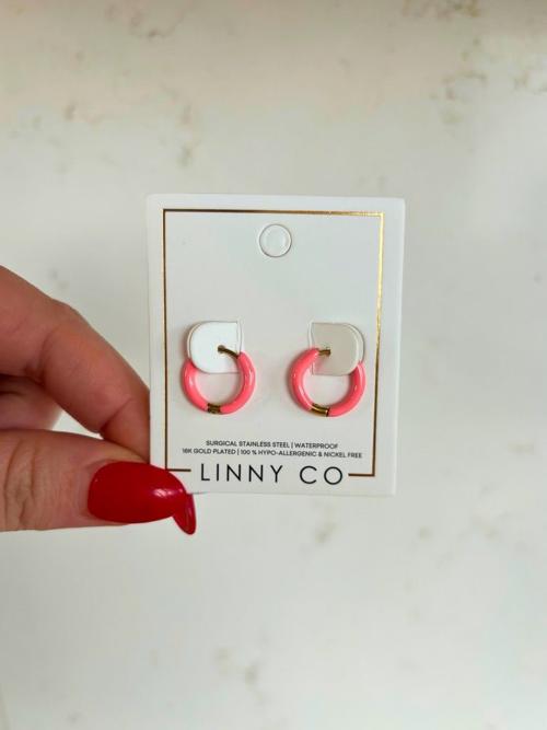Scarlett Hoop 10mm - Pink