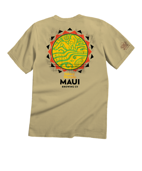 Maui Brewing Co New Bikini Blonde - Beer Dyed Short Sleeve Crewneck T-Shirt