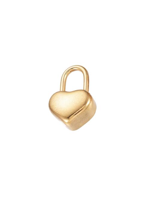 Farrah B Heart Lock Charm