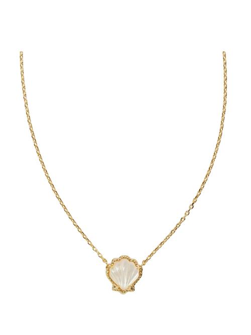 Kendra Scott Brynne Shell Short Pendant Necklace