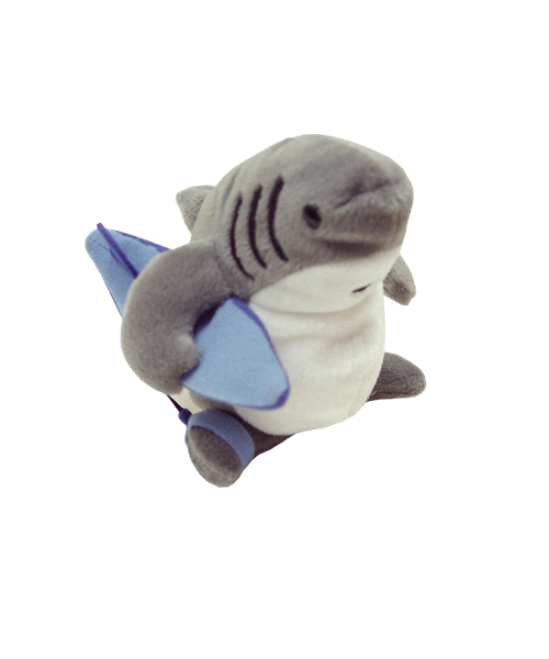 Sharka™ - Grey Baby Plush