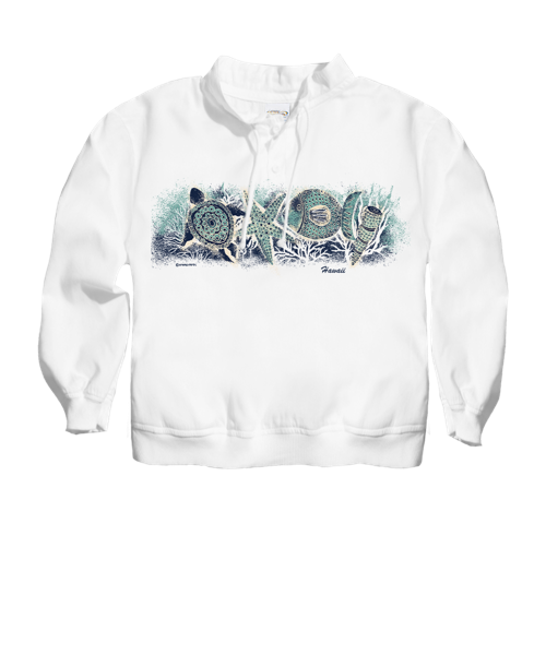 Sea Band - White Long Sleeve Lightweight Pullover