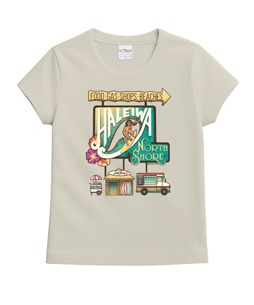 Haleiwa Activities - Coconut Dyed Short Sleeve Crewneck T-Shirt