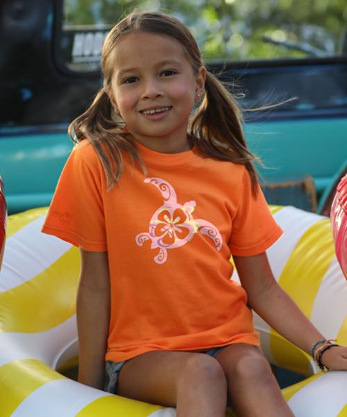 Cutie Honu - Apricot Dyed Short Sleeve Crewneck T-Shirt