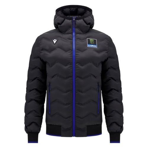 Monster Energy Yamaha Men's Travel Padded Bomber Jacket - Black