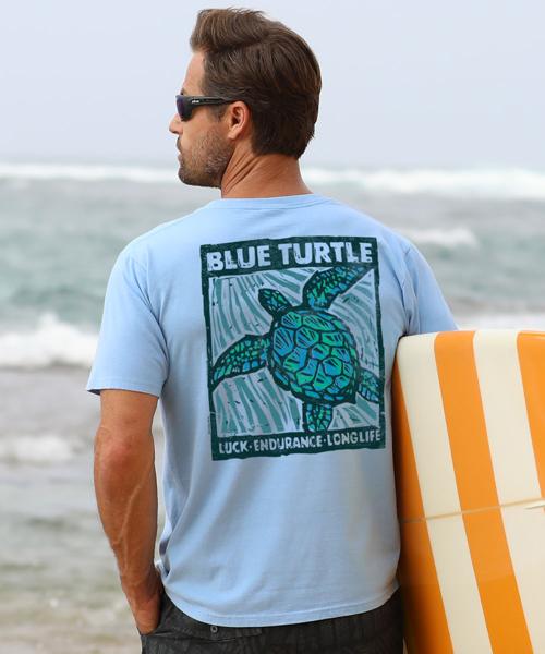 Blue Turtle - Blue Sky Short Sleeve Crewneck T-Shirt