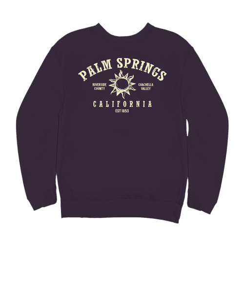 Pangea - Blackberry Dyed Long Sleeve Sweatshirt