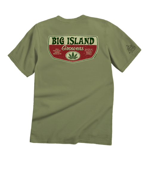 Big Island Growers - Hemp Dyed Short Sleeve Crewneck T-Shirt