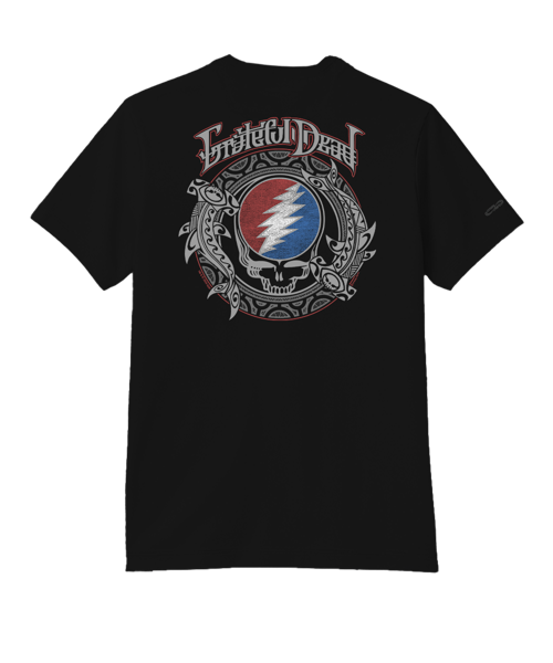 Grateful Dead Hammerheads - Jet Black Short Sleeve Pima T-Shirt