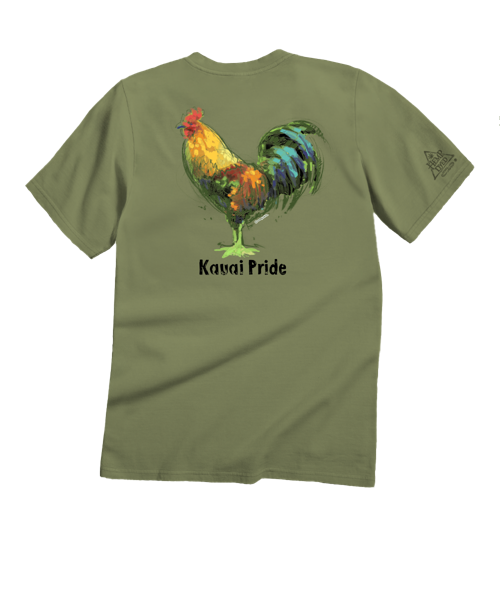 Chicken Scratch - Hemp Dyed Short Sleeve Crewneck T-Shirt