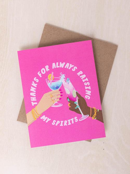 Cheers Thank You Card