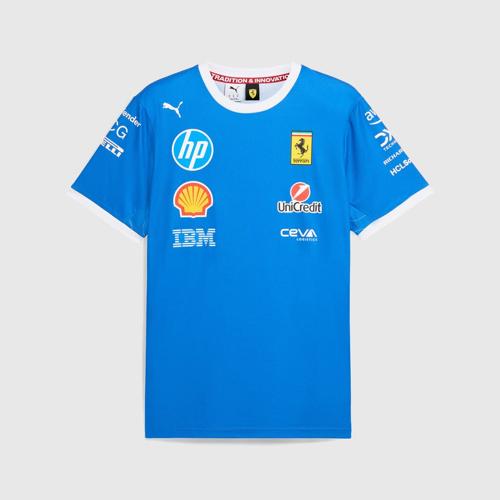 Scuderia Ferrari F1 Special Edition Monza GP Team T-Shirt - Blue