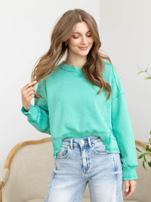 Free People Classic Intercept Pullover