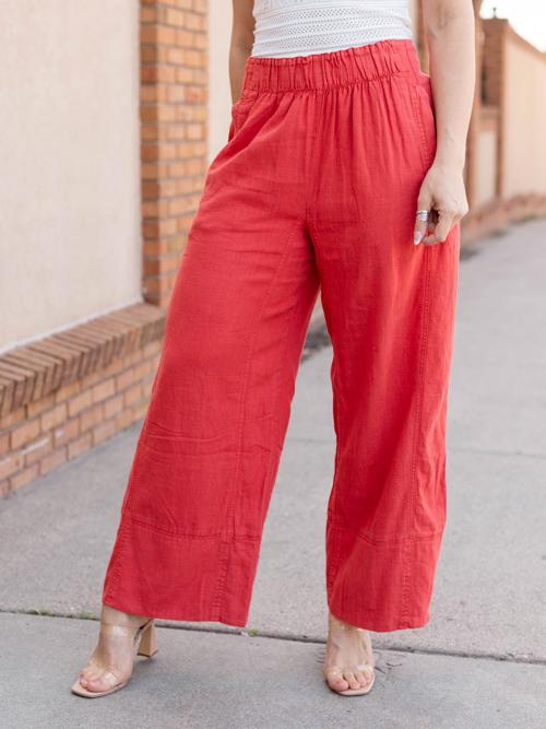 Free People Days End Linen Pull On