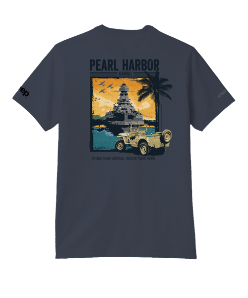 Jeep Pearl Harbor - Smoke Short Sleeve Pima T-Shirt