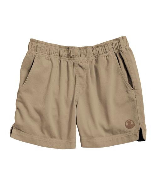 Kona Coffee Dyed Shoreline Twill Shorts