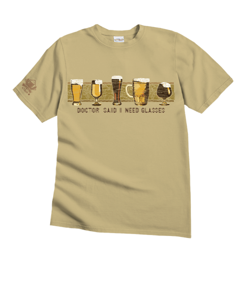 Band of Brews - Beer Dyed Short Sleeve Crewneck T-Shirt
