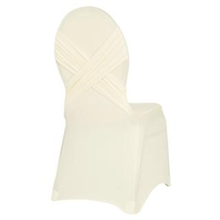 Folding Spandex Chair Cover - Champagne