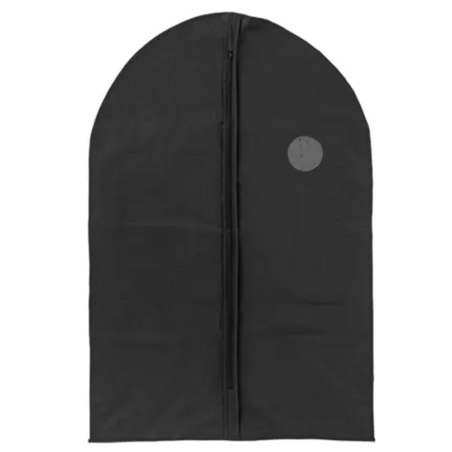 Personalized Black Garment Bag with Zipper