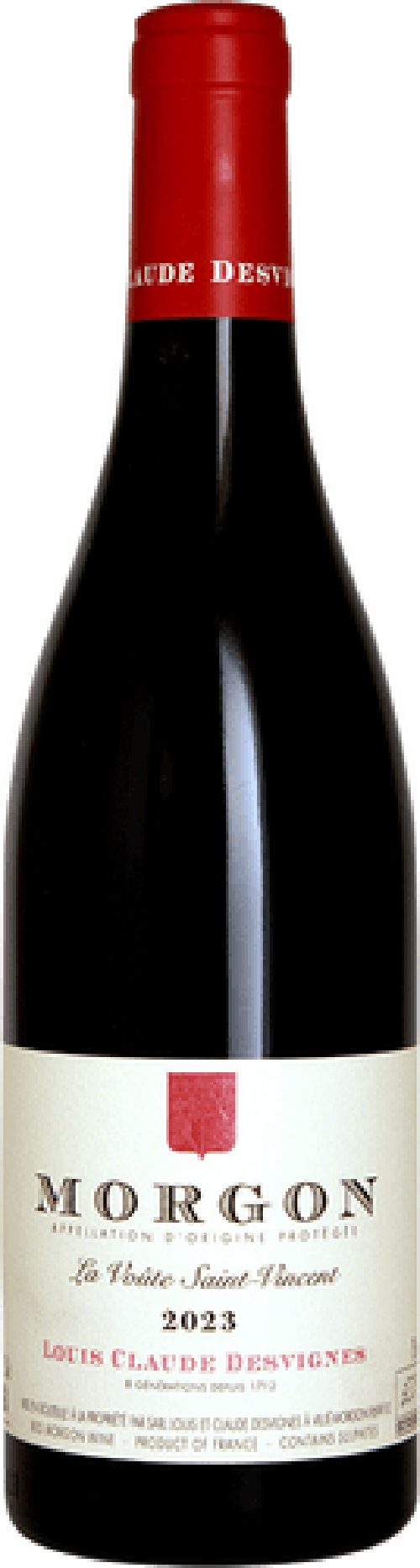 Louis Claude Desvignes 2023 Morgon "La Voute Saint Vincent" 750ml