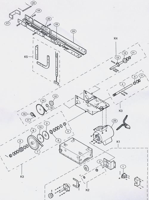 T5011 & All T Series Standard-Duty Trolley Parts