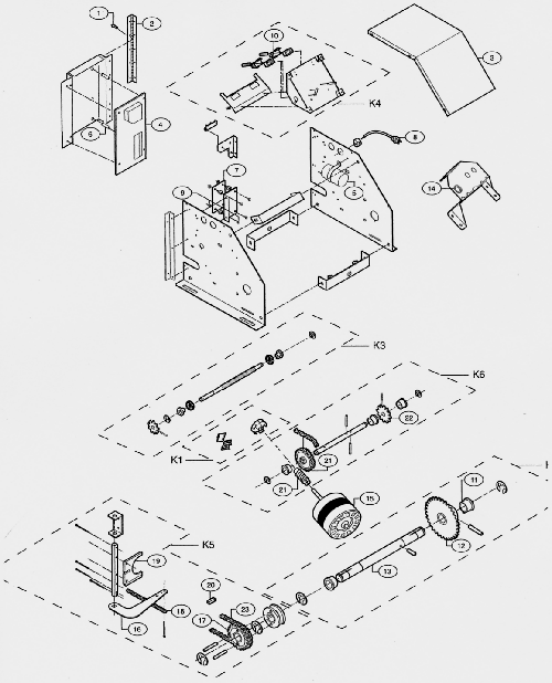 LGO Light-Duty Gear Reduced Operator Parts