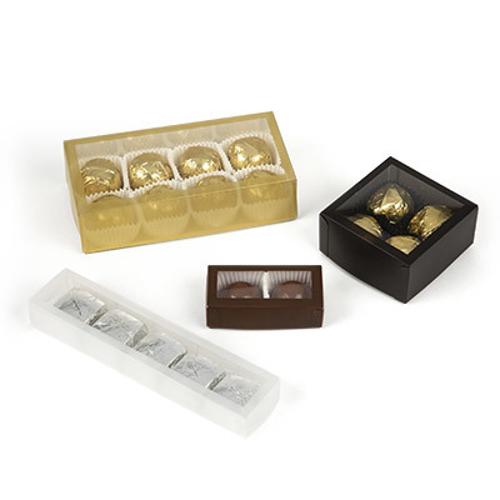 Small Clear Box 70% Dark Belgian Chocolate 180g – fraktals