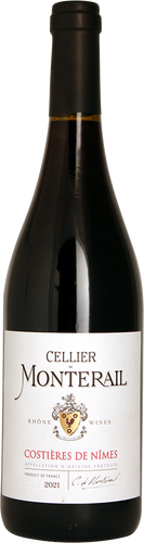 Cellier de Monterail Costiere de Nimes Rouge 750ml