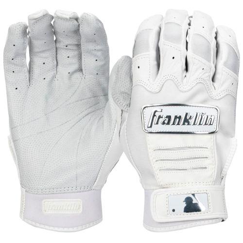Franklin Sports MLB CFX Pro Gants de Batteur, Rouge/Perle