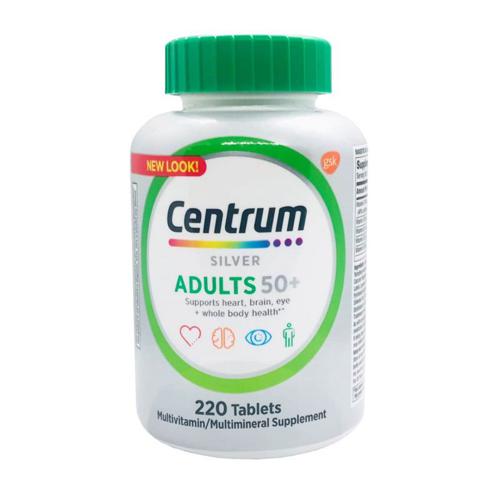 Vitamin dành cho người trên 50 tuổi Centrum Silver Adults 50+ 220 viên