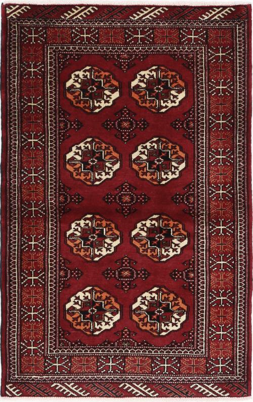 Turkeman 1'4 X 3'8 [22690] - $1,350.00 : Rug Firm, Handmade Persian Carpets  And Oriental Rugs