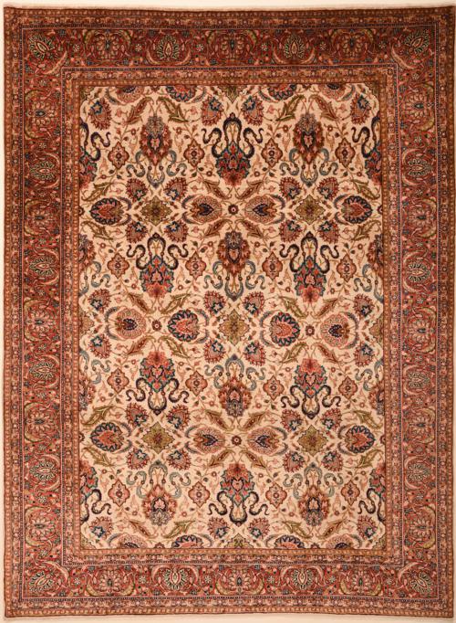 Persian Sarouk Scatter Rug 1'10 x 2'6 – Nickey Kehoe Inc.