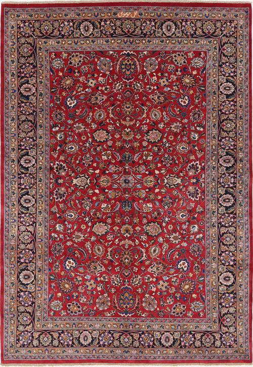 絨毯　mashad carpet 9'5 x 12'6 Persian Mashad Rug