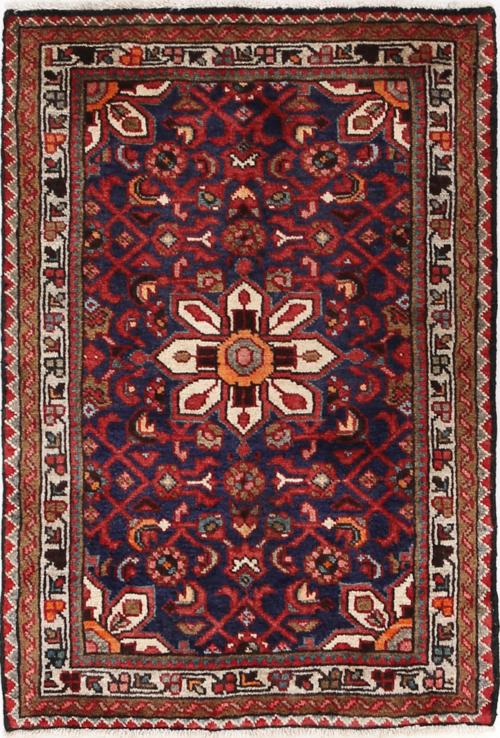 Vintage Small Karaja Persian Rug, 2' x 2'8, Perfect for your