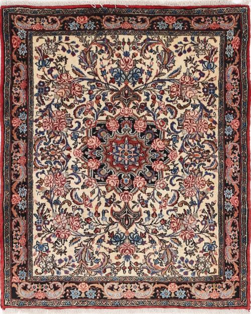 Exquisite Persian Bijar Rug 2'4 X 3'5 - Timeless Beauty