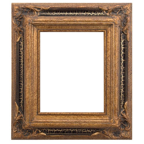 Museum Gold Wood Picture Frame