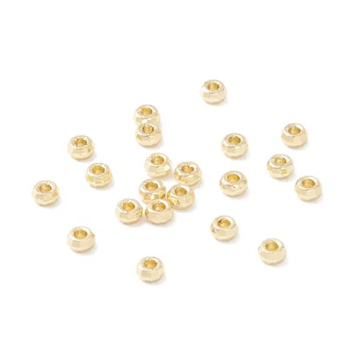 5 cm, metal diseño vintage Beads Unlimited Pack de 500 alfileres de cabeza plana color dorado 