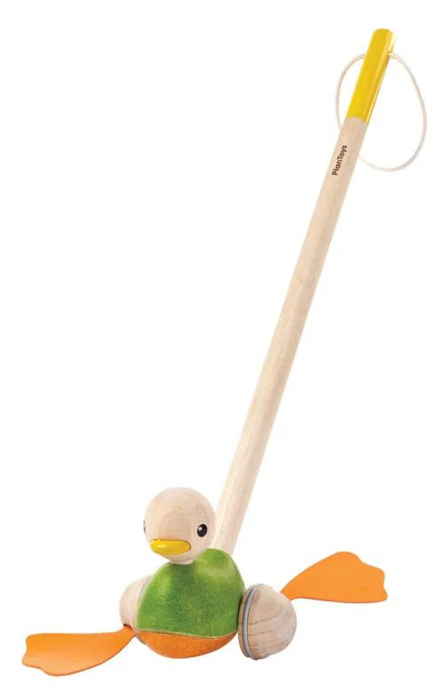 plan toys push duck